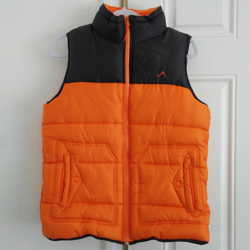 Vertical '9 Bright Puffer Vest